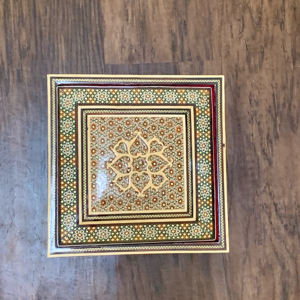 Persian Handcrafted jewelry box
